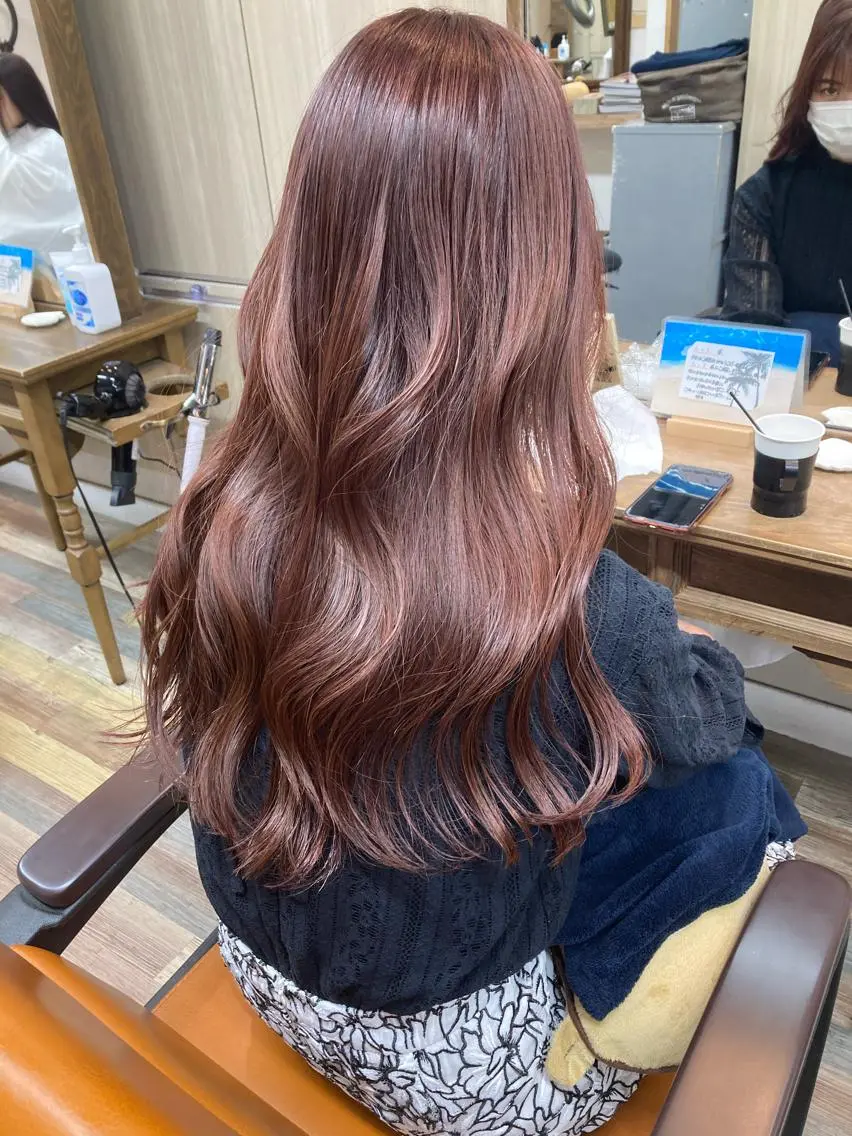 ロング カラー ヘアカラー トリートメント ヘアセット ✂️似合わせの魔術師 石田一樹✂️のヘアスタイル