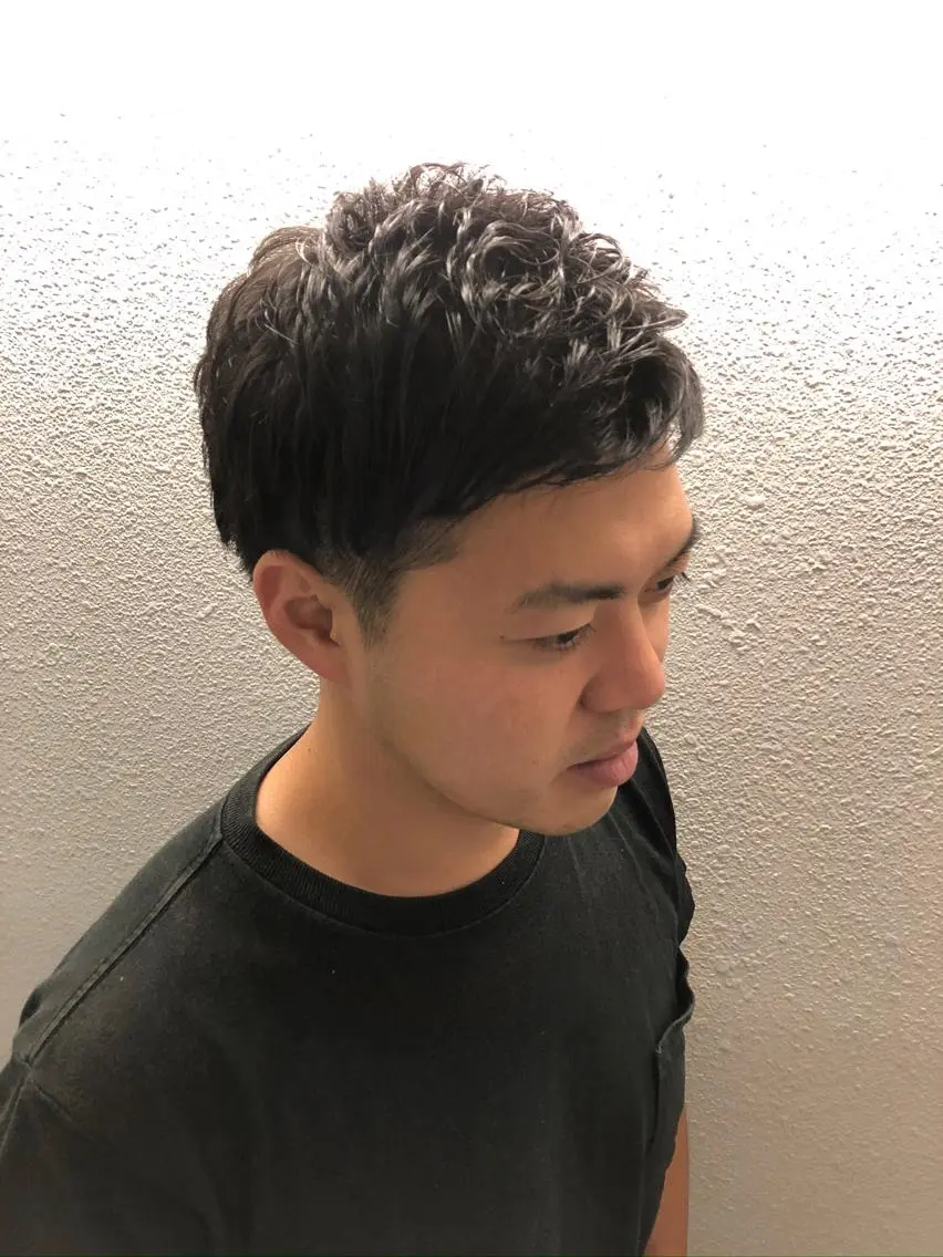 ショート パーマ メンズ 正野 菜津美のその他イメージ