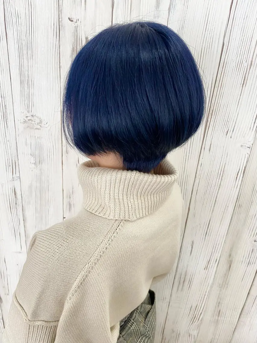 ショート カラー ヘアアレンジ アディクシーカラー ブリーチ 透明感カラー エドルカラー ハイライトカラー 夜23時まで予約🉑 reverieあきらのヘアスタイル