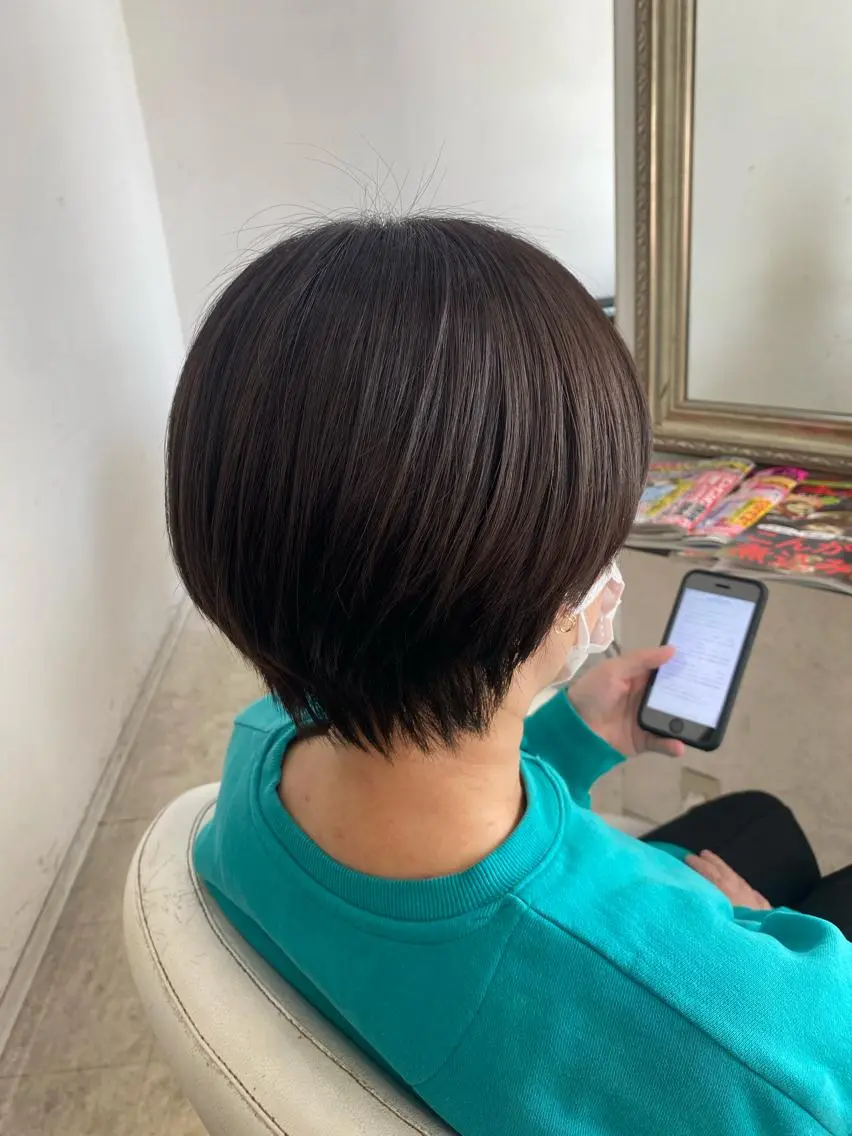 ショート ハンサムショート ショートヘア 羽澤 亨威【髪質改善】のヘアスタイル
