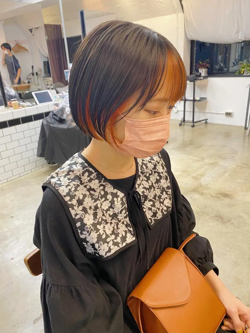 ショート カラー 🟩白髪ぼかし ショート/大司のヘアスタイル