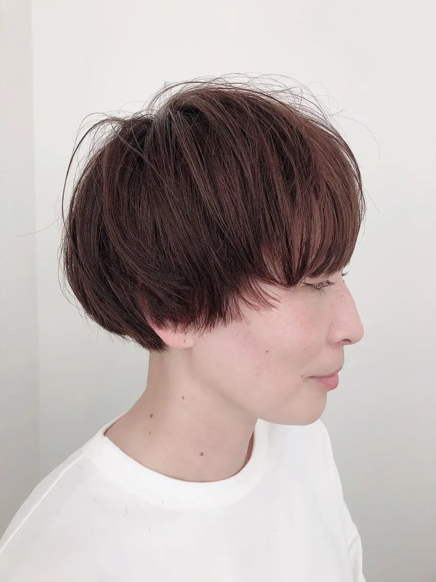 ショート ボブ カット hair salon FAWN🦌のヘアスタイル