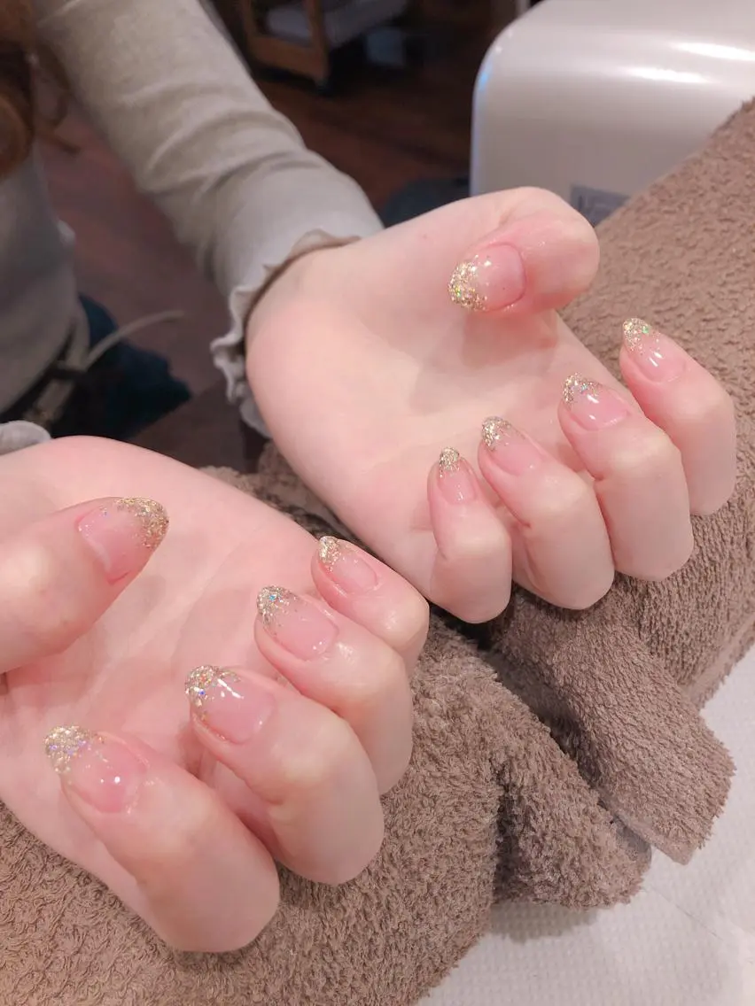 ネイル ラメ(グリッター) BEBE BEAUTEのネイルデザイン