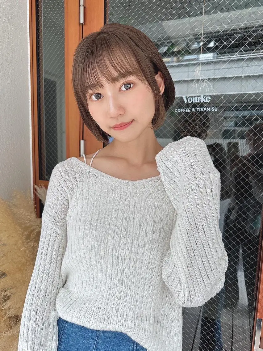 ショート カラー ショートヘア カット ヘアカラー トリートメント ⭐️迫田 ゆう⭐️のヘアスタイル