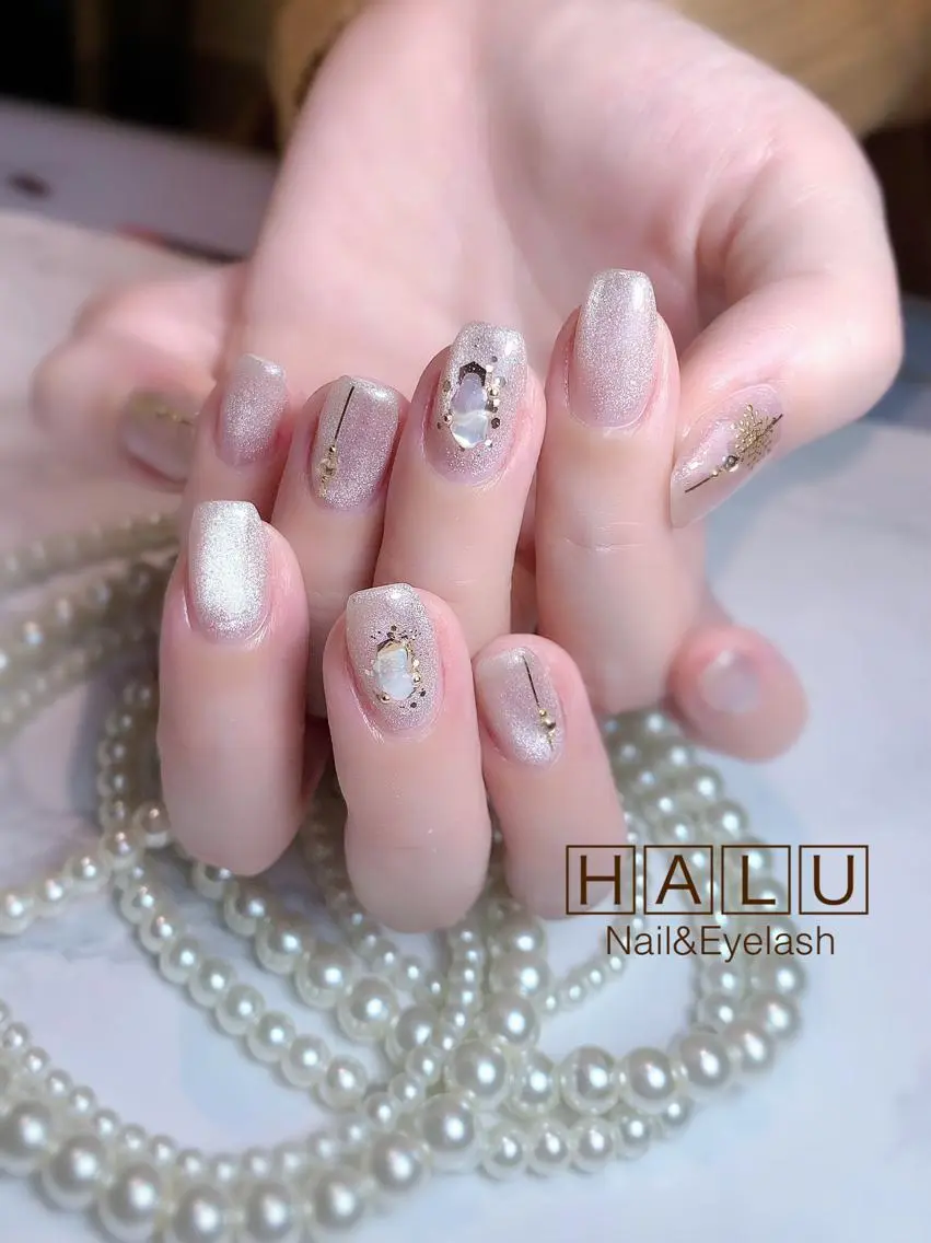 ネイル マグネットネイル HALU ハルのネイルデザイン
