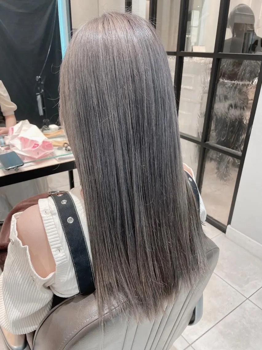 ロング カラー ヘアカラー トリートメント 🦖鶴岡 香純🦖のヘアスタイル