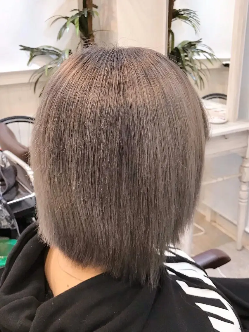 ロング カラー パーマ ヘアアレンジ Device ディバイスのヘアスタイル
