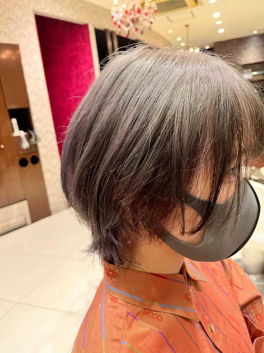 ショート 縮毛/髪質改善 上野颯太のヘアスタイル