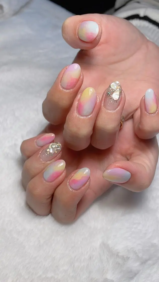 ネイル ハンドネイル kipinail 川﨑えりかのネイルデザイン