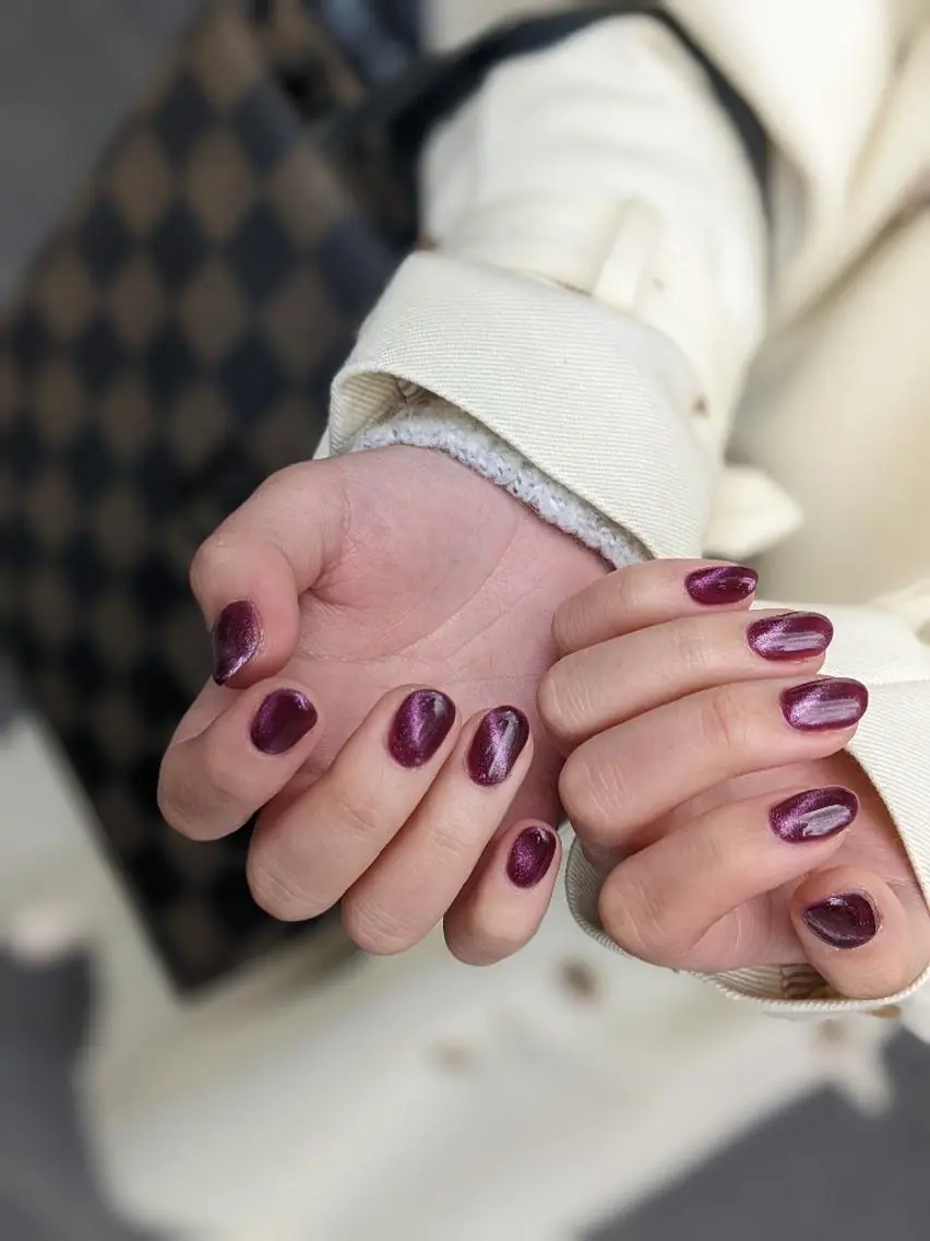 ネイル マグネットネイル ハンドネイル Nail SIRANGANAのネイルデザイン