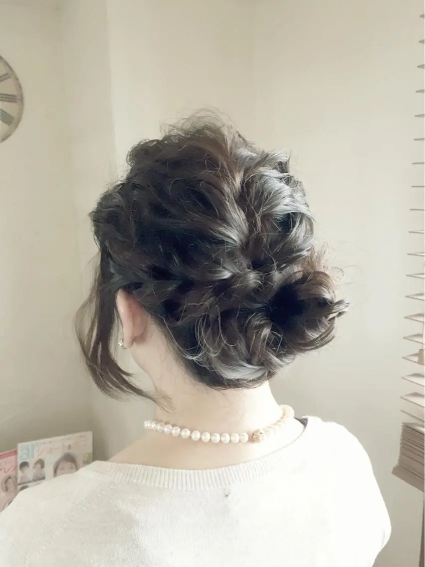 セミロング 青木 啓輔のヘアスタイル