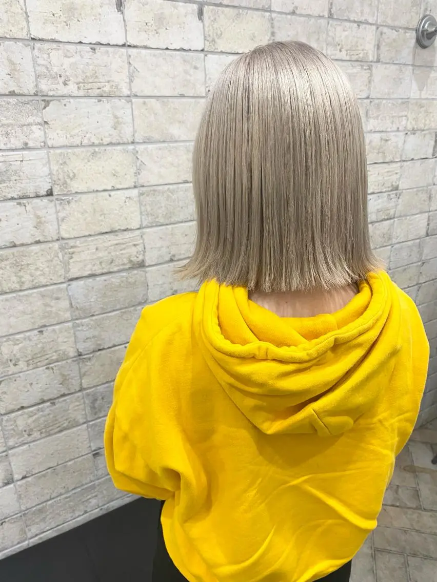 ミディアム カラー ヘアカラー オーナースタイリスト 奈須雄紀のヘアスタイル