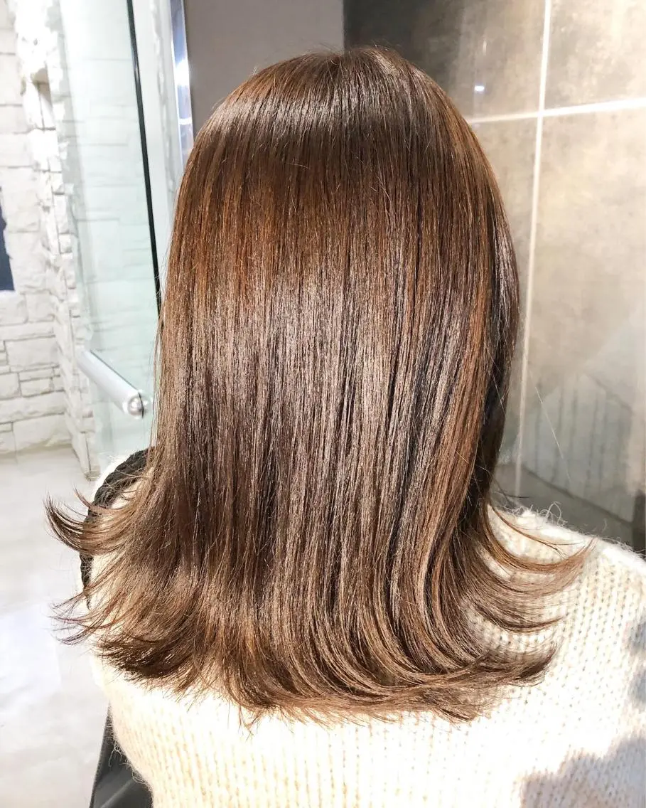 セミロング カラー ヘアアレンジ ブリーチ ブリーチなしカラー カット ヘアカラー トリートメント メンズ特化✂️栗原 侑也のヘアスタイル