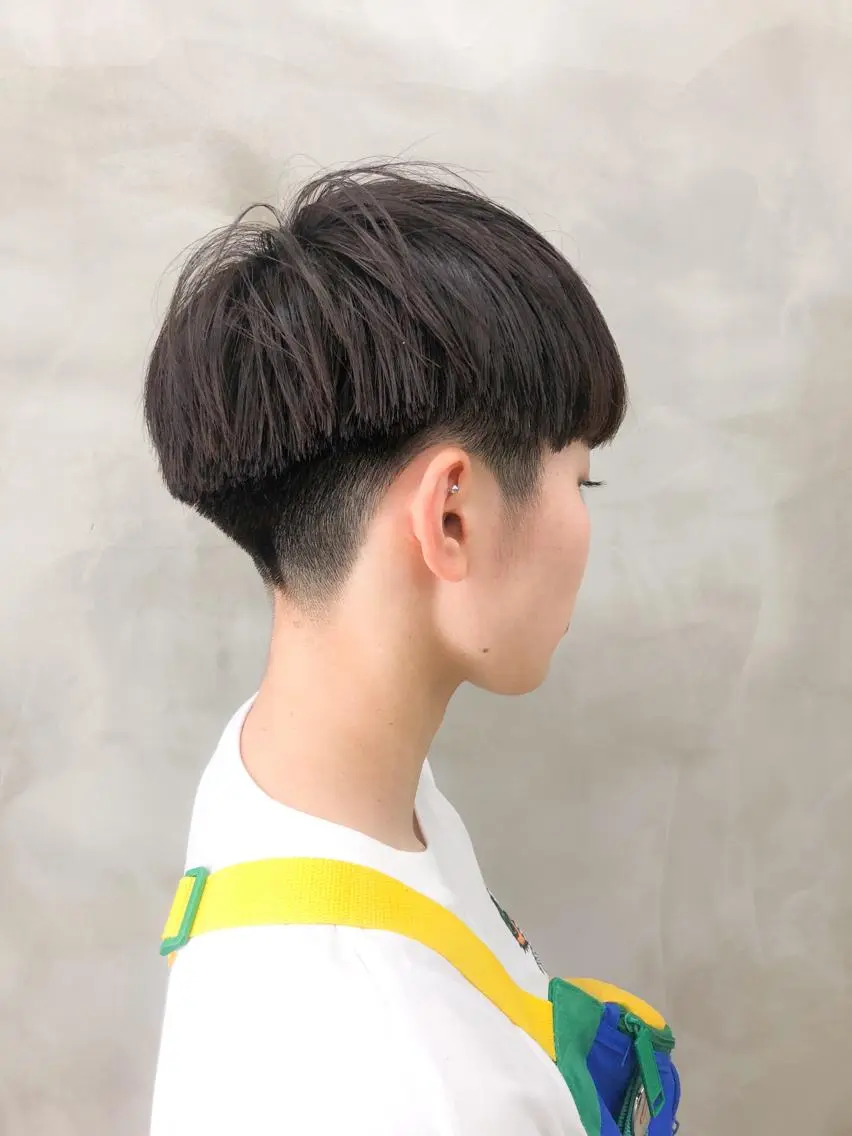 ショート 刈り上げ ショート・ボブ 徳竹淳一のヘアスタイル