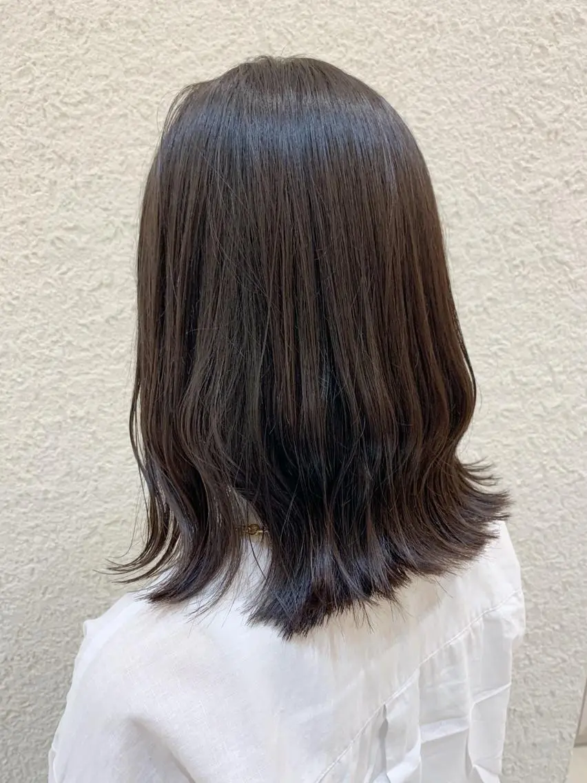 ミディアム くびれヘア 外ハネヘア NYNY四條畷店 森　亮人のヘアスタイル