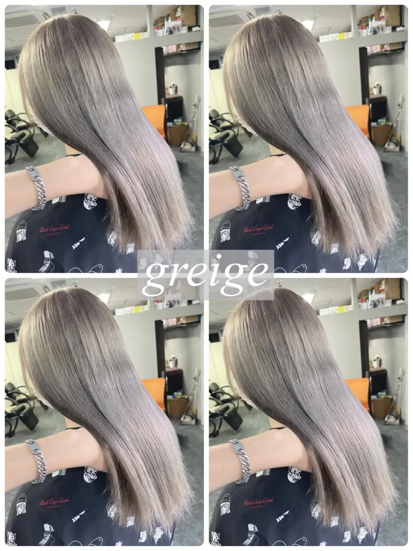 ロング 艶髪/Wカラー 蓮のヘアスタイル