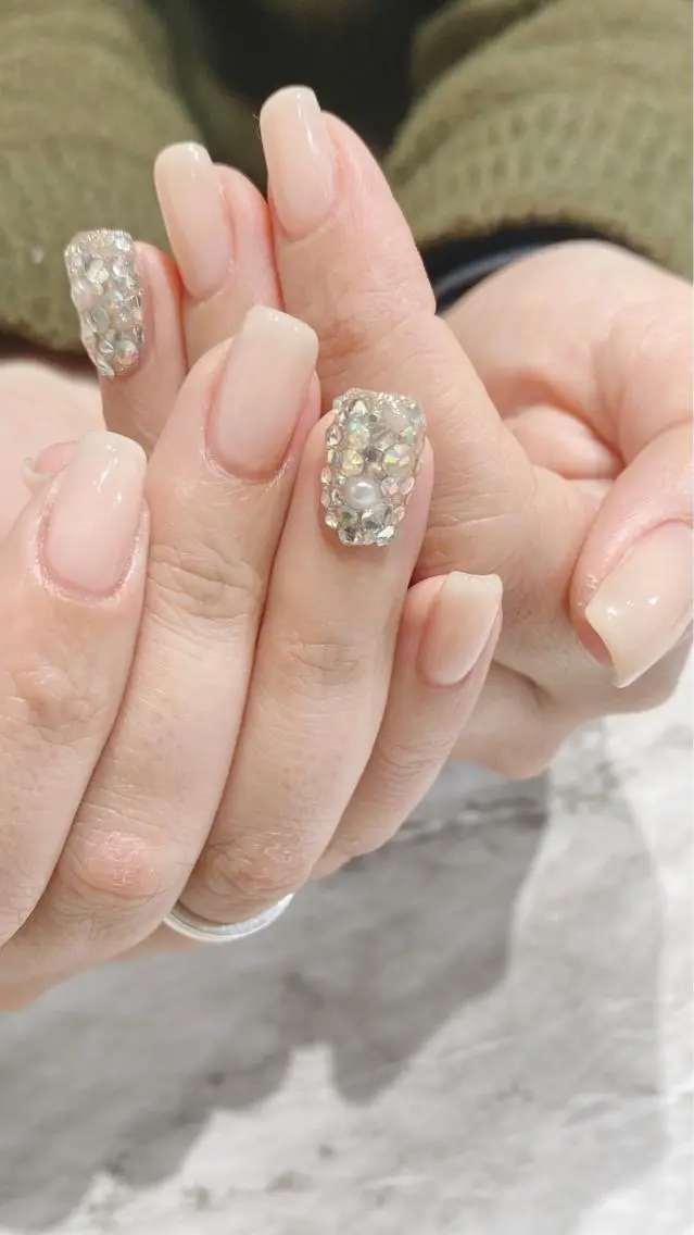 ネイル ワンカラーネイル ハンドネイル フットネイル ハンドケア ✴︎:.｡. MAKI.｡.:✴︎のネイルデザイン