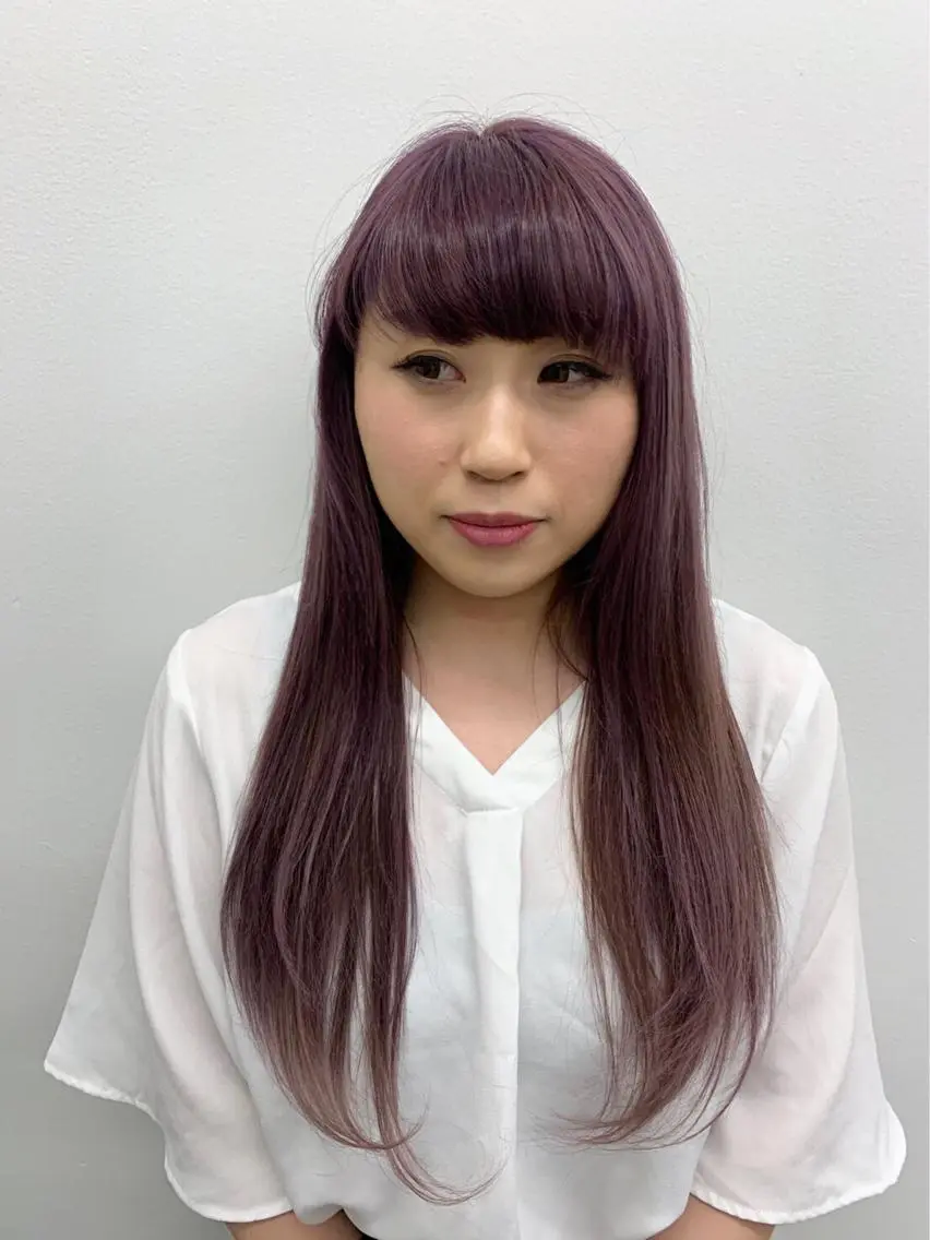 ロング カラー Flamme Annaのヘアスタイル