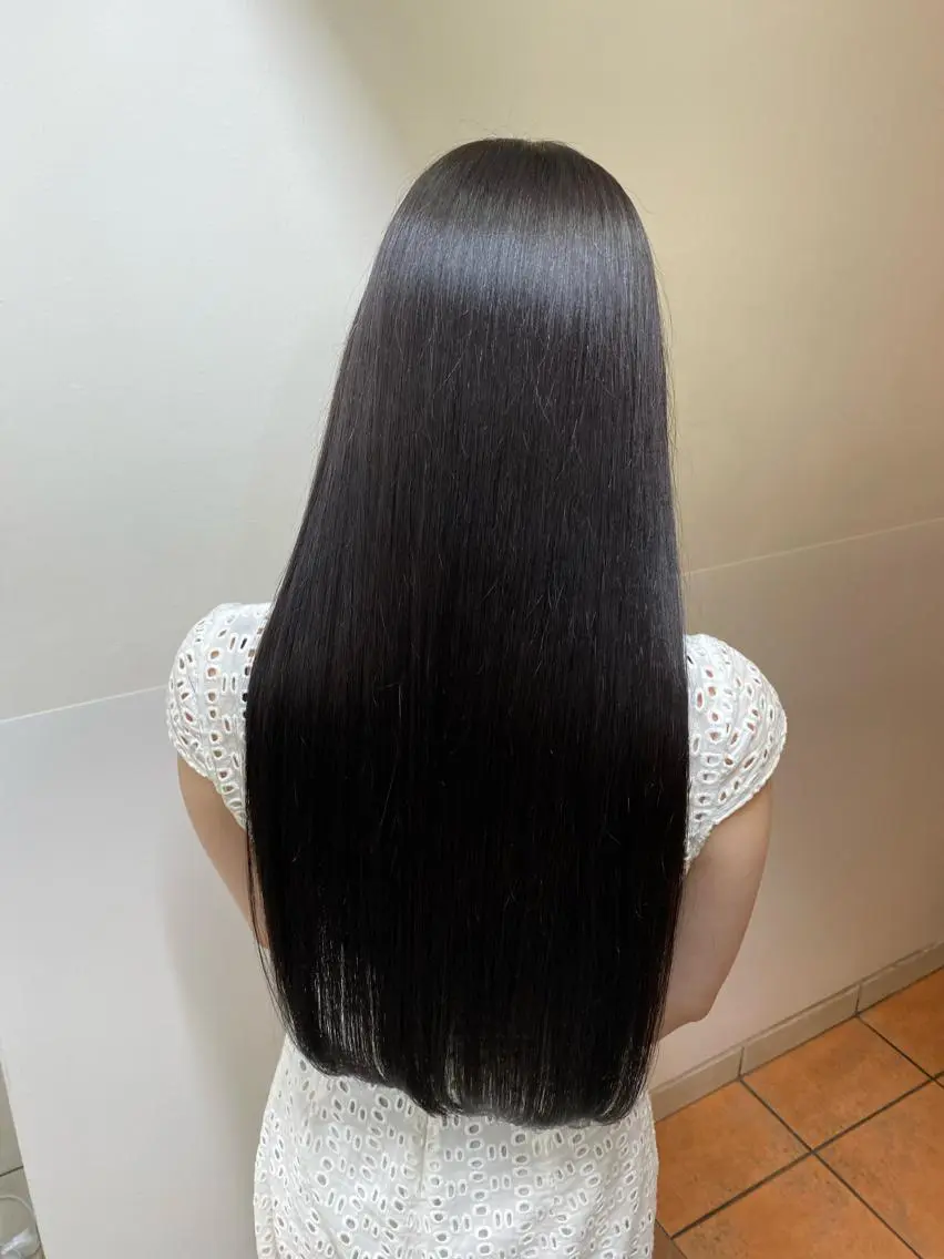 ロング 髪質改善 メンズ特化 刈り上げない/金井のヘアスタイル