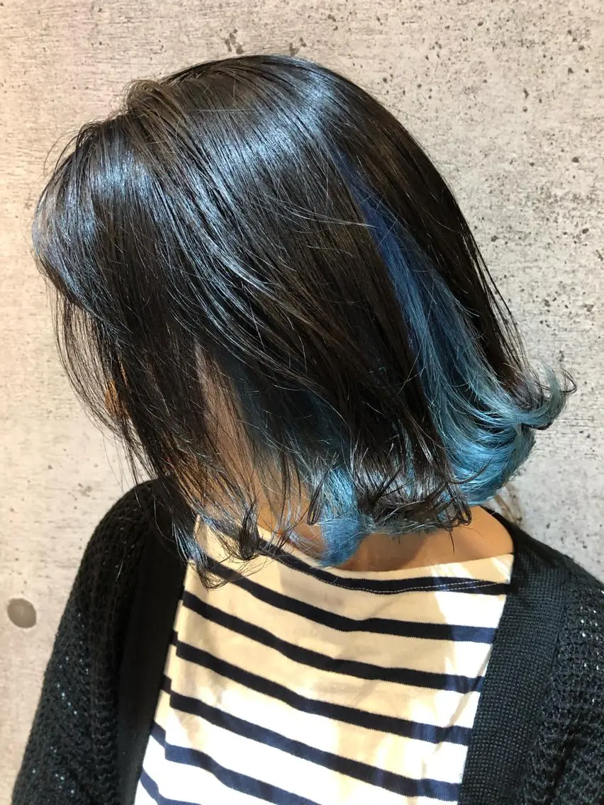 カラー インナーカラー カット ヘアカラー トリートメント 久保 敏之のヘアスタイル