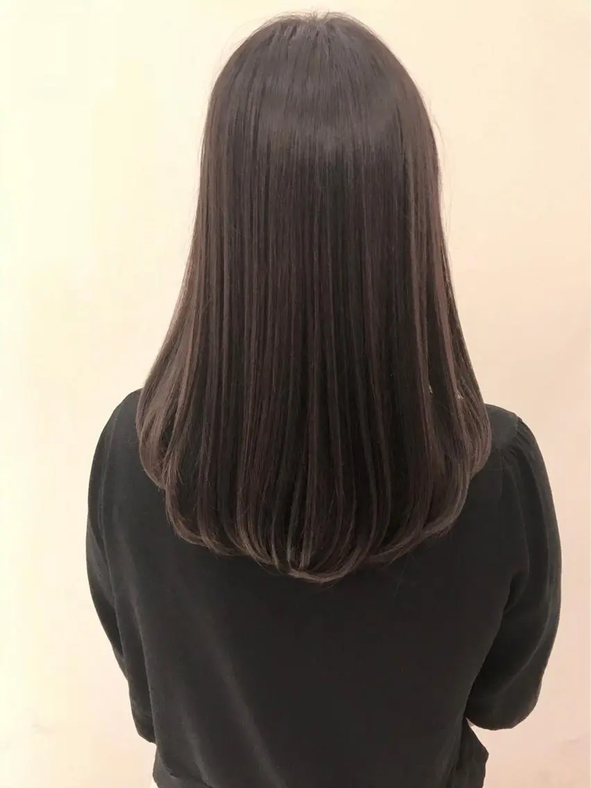 セミロング カラー 佐藤 大征のヘアスタイル