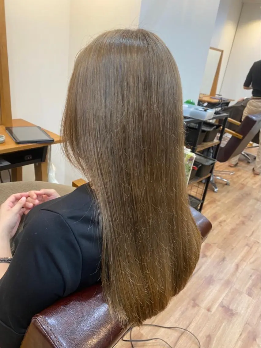 ロング 髪質改善&縮毛矯正 カット/soyaのヘアスタイル