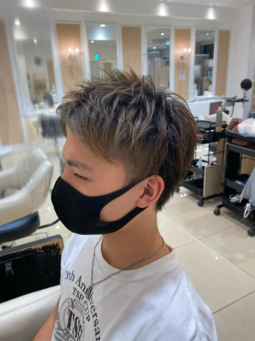 ショート メンズ メンズ特化型美容師 栗山勇人のヘアスタイル