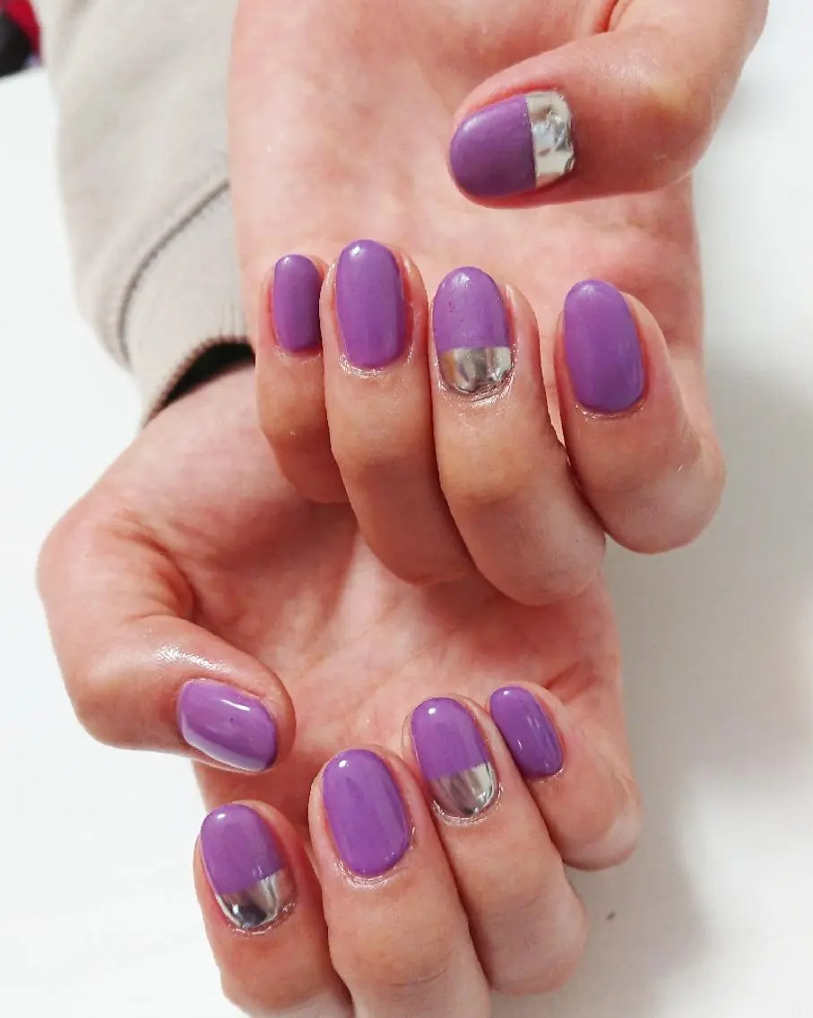 ネイル マットネイル ミラーネイル ハンドネイル Lilith Nailのネイルデザイン
