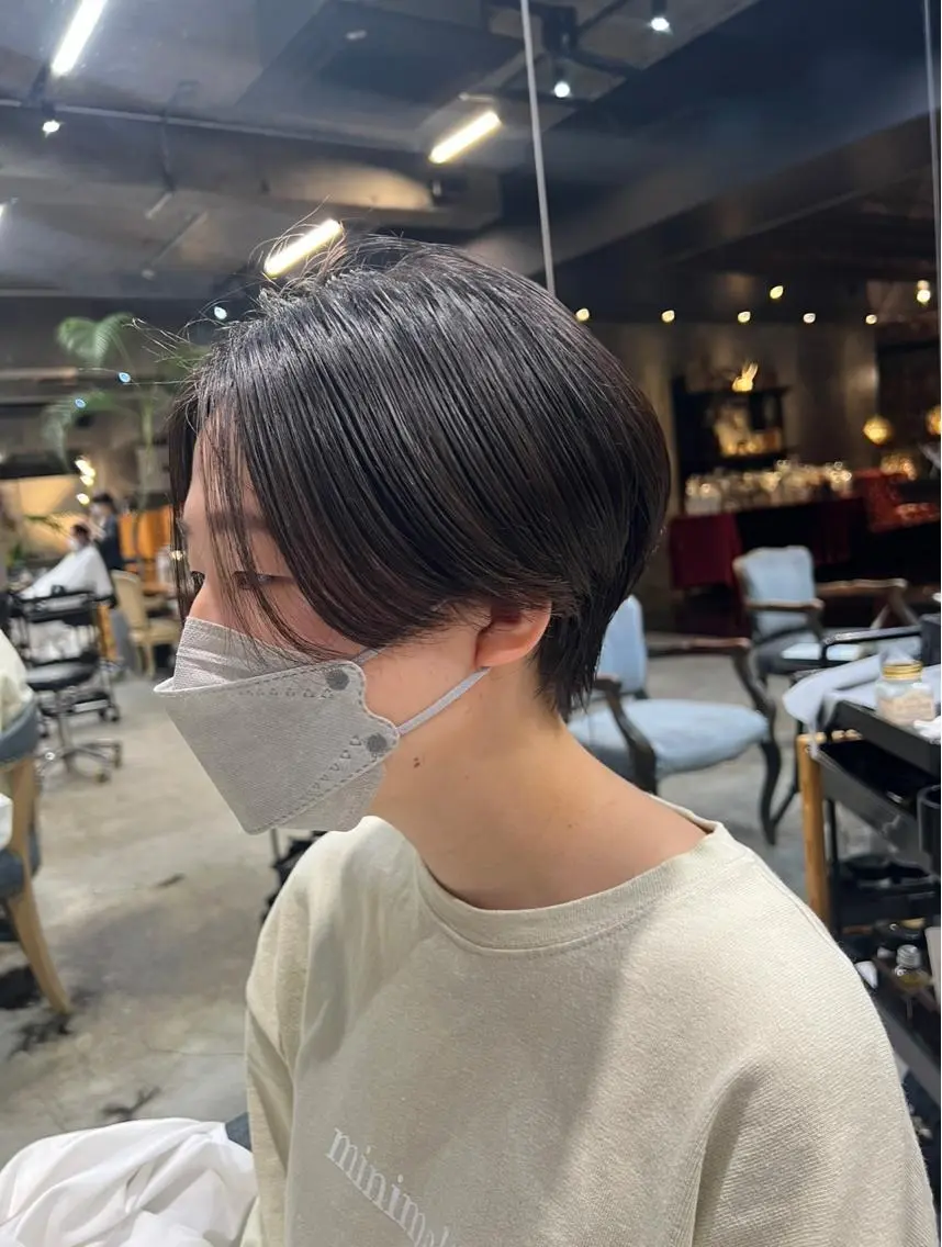 ショート カット 圧倒的デザイン力 店長🎨RENAのヘアスタイル