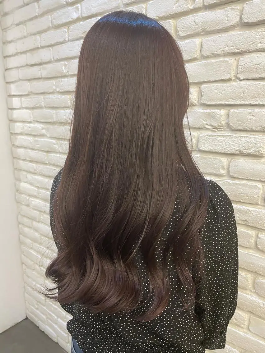 ロング カラー トリートメント ♡レイヤーボブ パーマ/うらら♡のヘアスタイル