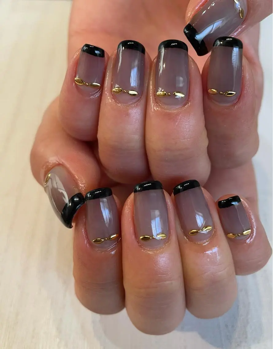 ネイル クリアネイル ハンドネイル spell nailのネイルデザイン
