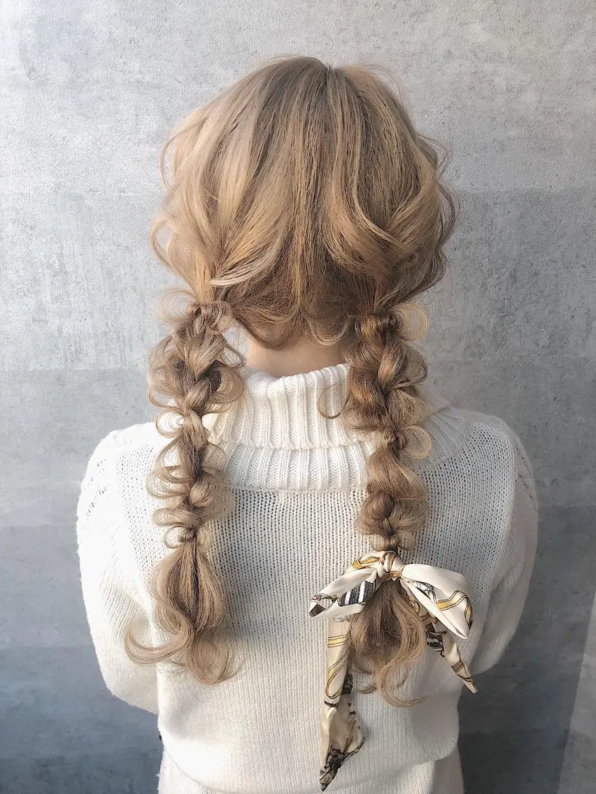 ロング 安和 大貴のヘアスタイル