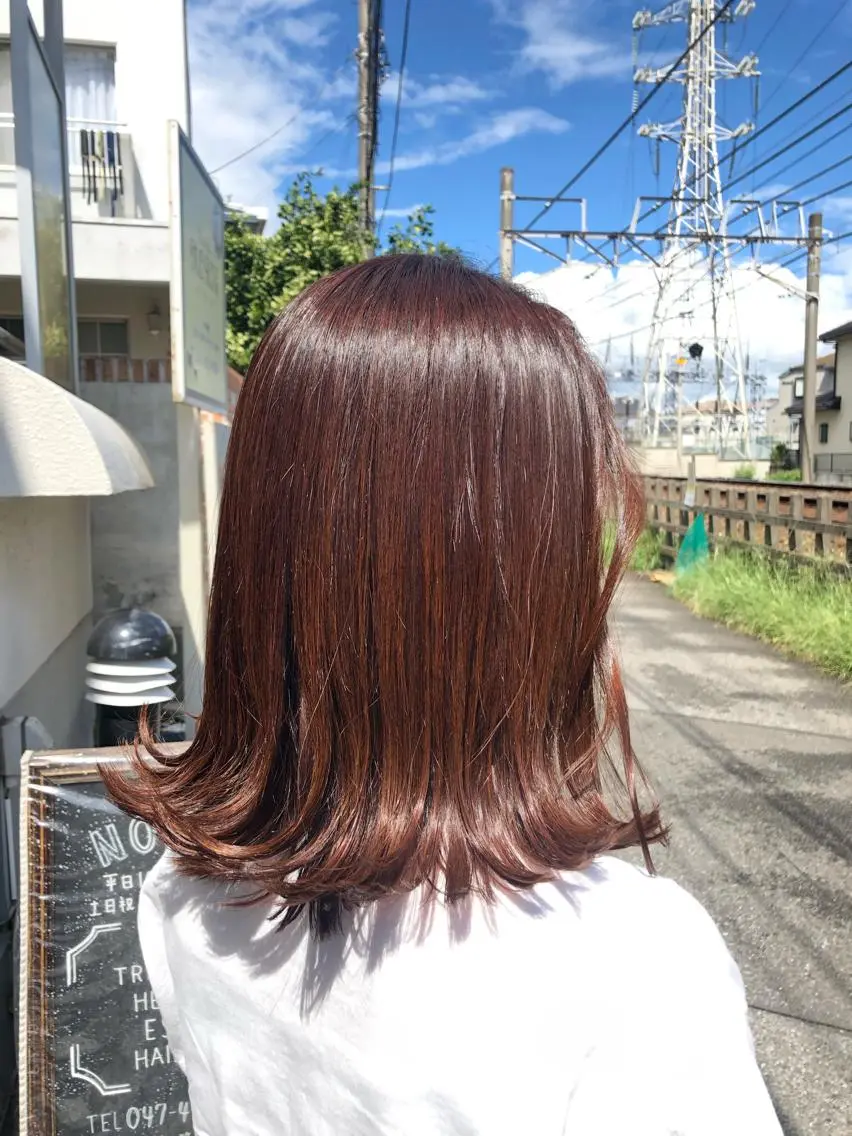 カラー Natsu 。のヘアスタイル