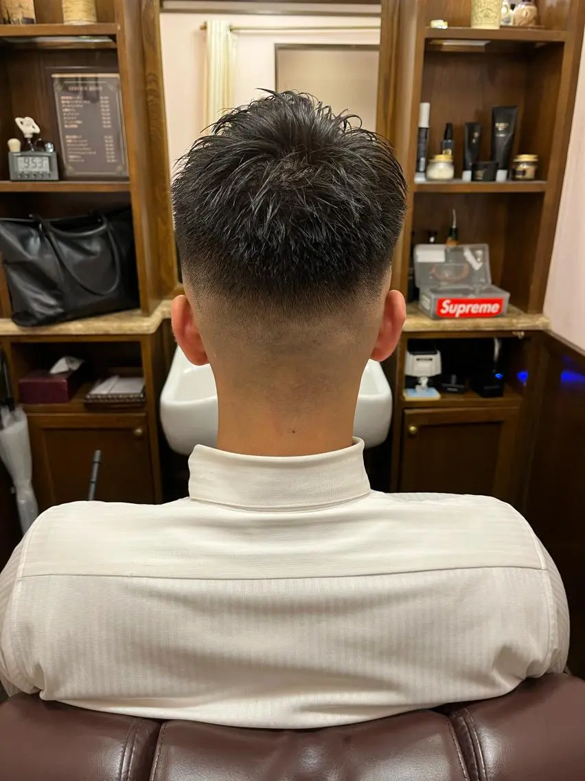 ショート メンズ 🌈予約の98%パ ーマ⭕️🌈福本のヘアスタイル