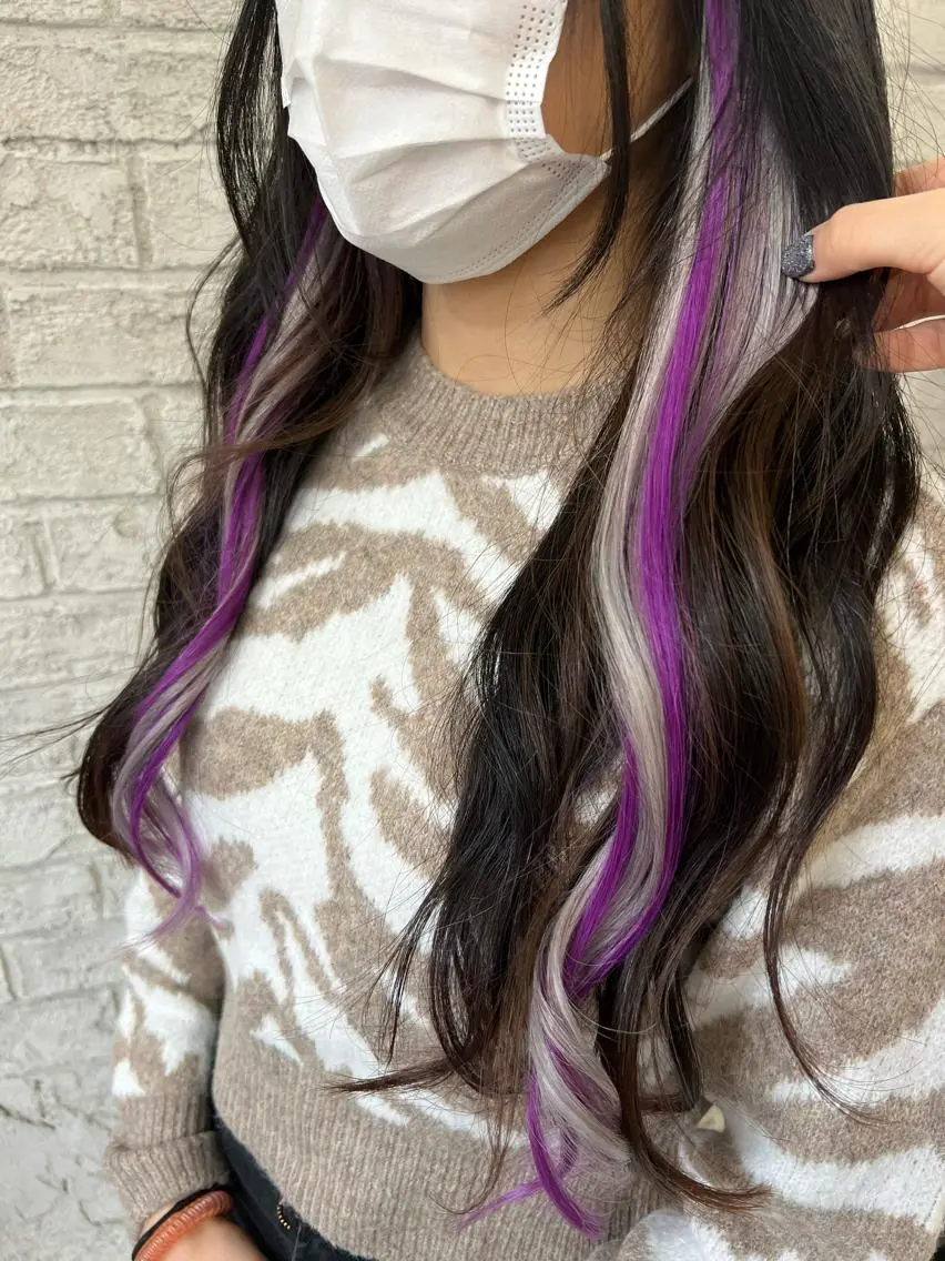 ロング エクステ エクステ＆艶カラー 🎀YURINA🎀のヘアスタイル