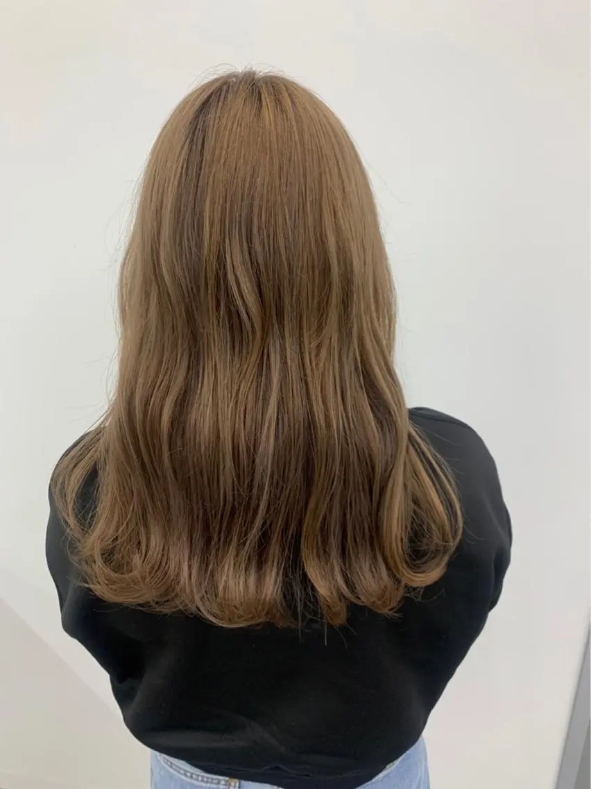 ロング ロング カット トリートメント 丸山 純奈のヘアスタイル
