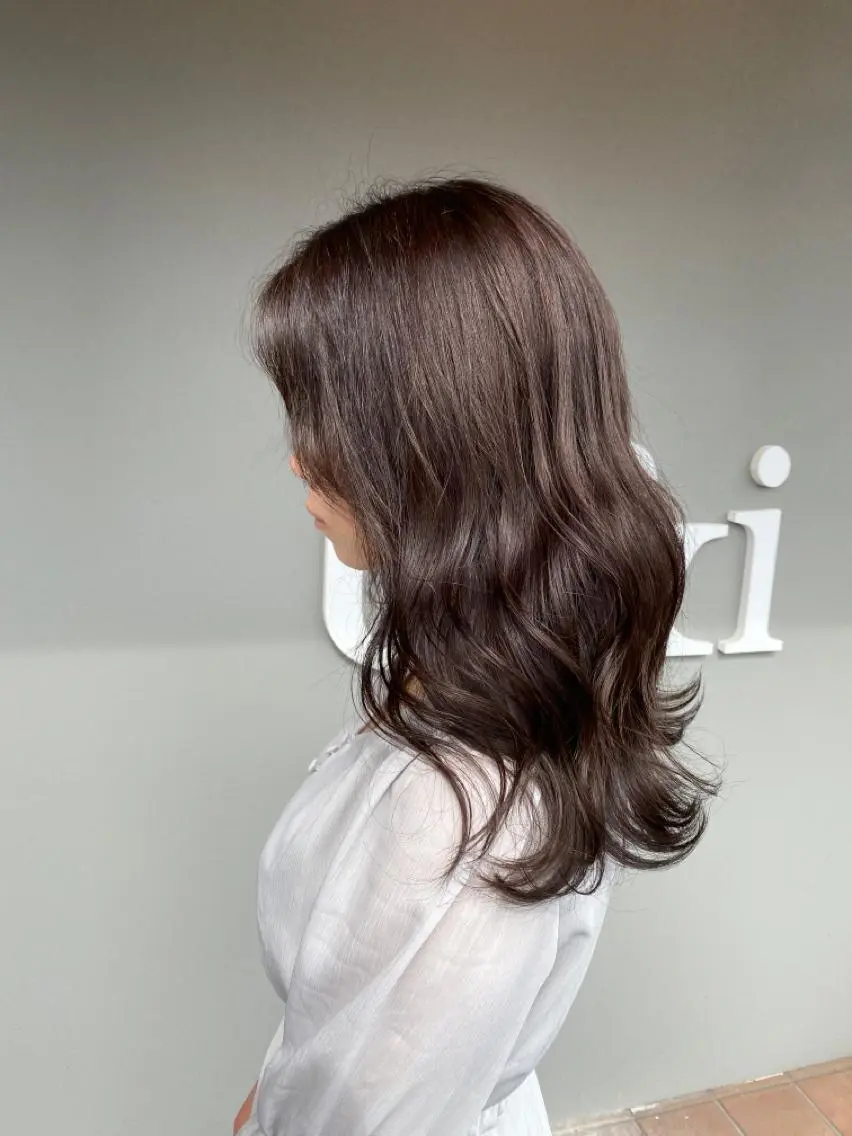 セミロング 平田 広大のヘアスタイル