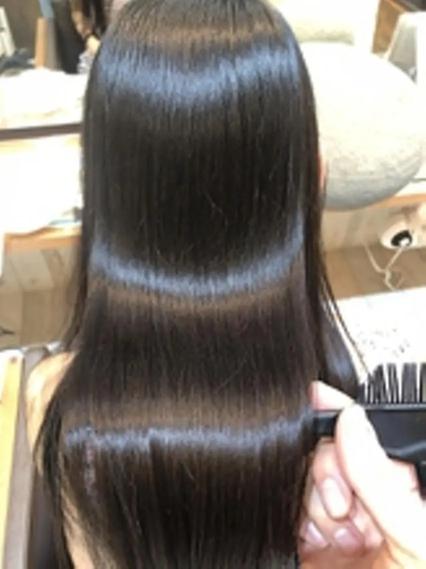 ロング 髪質改善 トリートメント まろやかカラー🤎 みなとまほのヘアスタイル