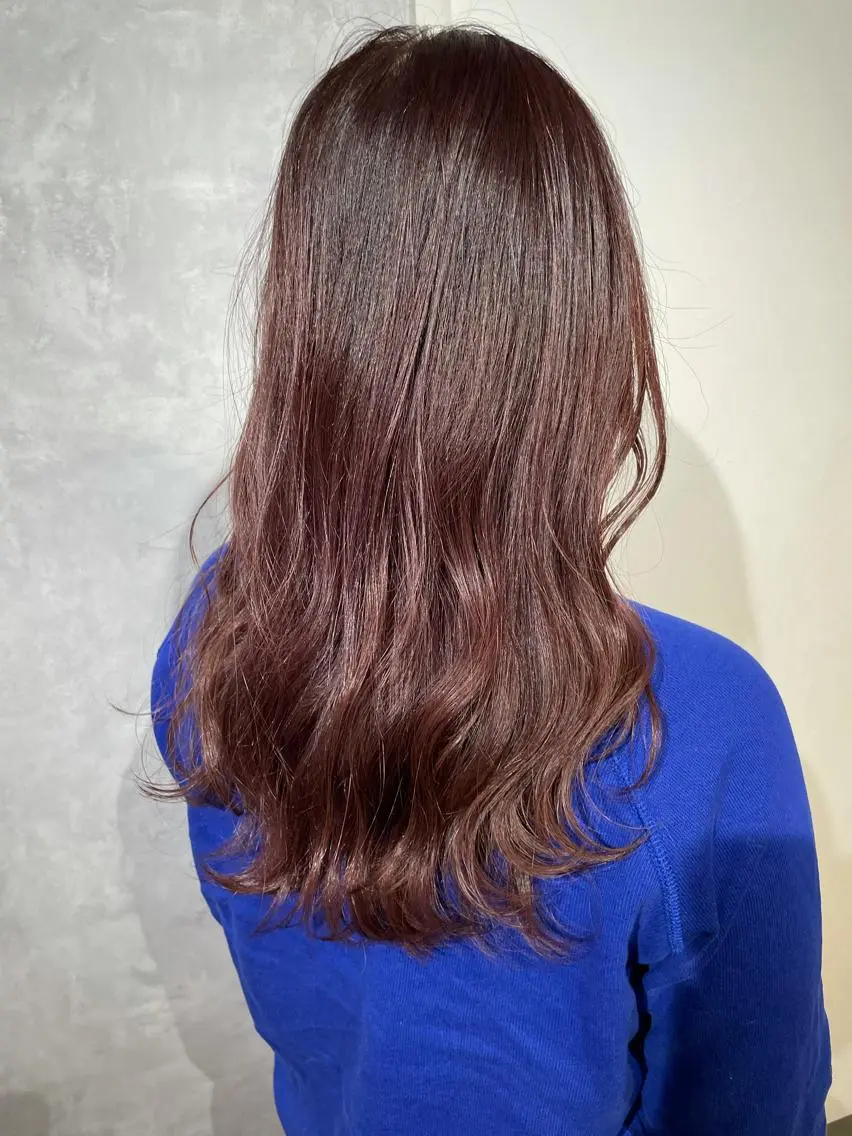 セミロング トリートメント ヘアカラー 【髪質改善】 川津翔太のヘアスタイル