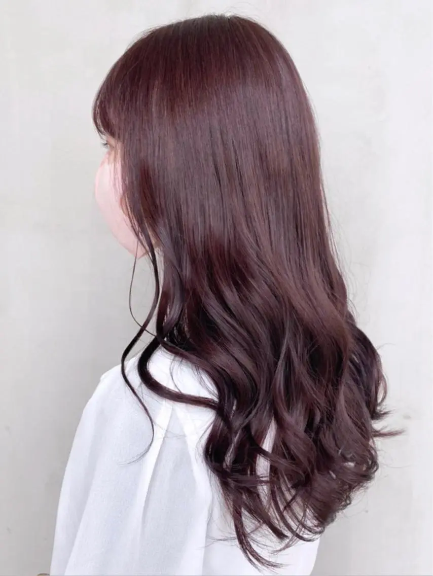 ロング カラー ケアブリーチ 黒瀬有汰のヘアスタイル