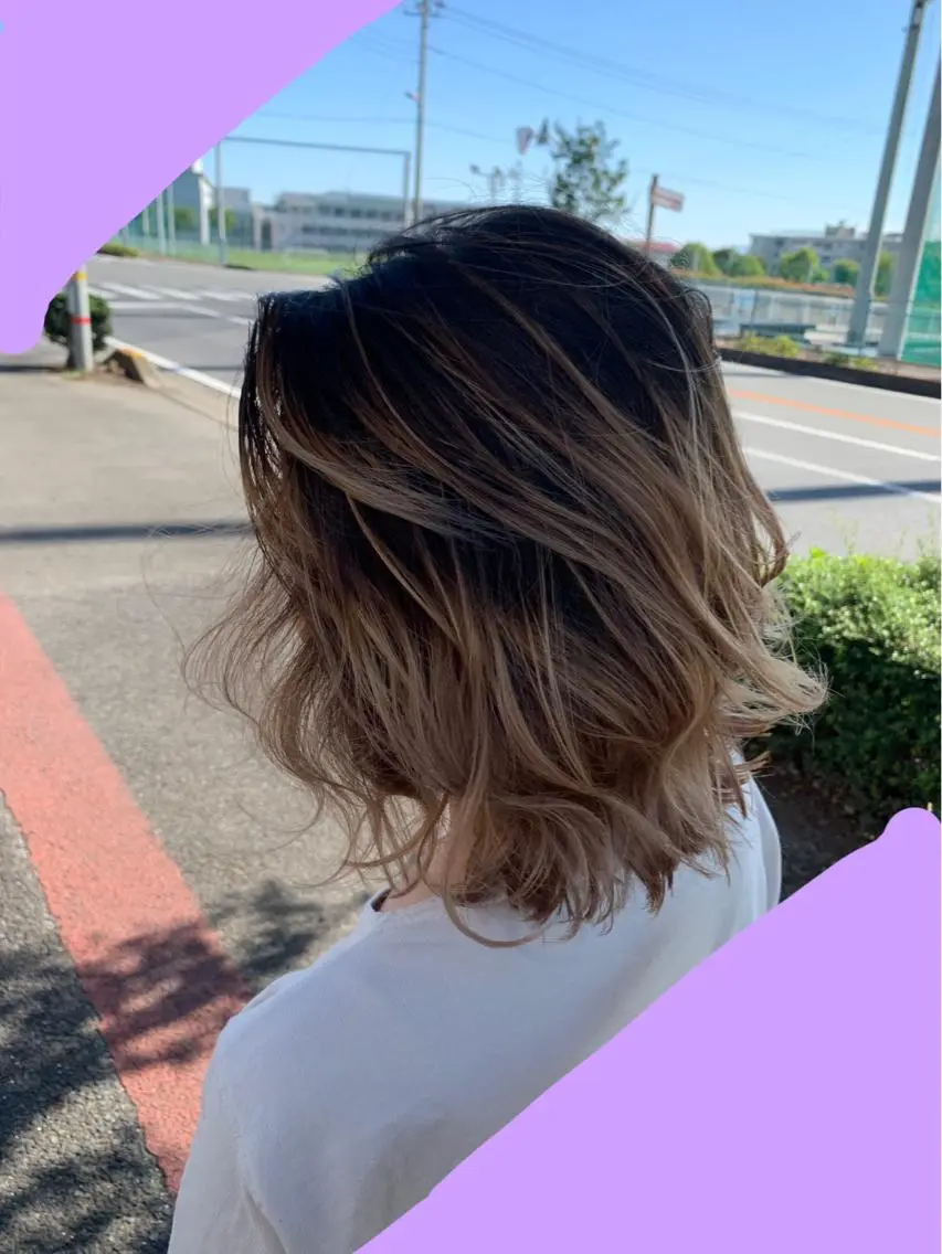 ショート ヘアカラー トリートメント 平田 広大のヘアスタイル