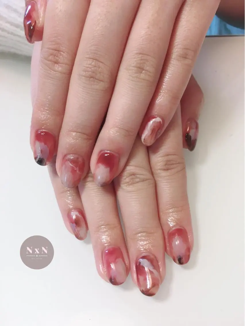 ネイル ニュアンスネイル nail salon N×Nのネイルデザイン