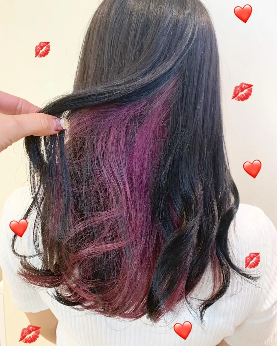 ミディアム カラー 新宿駅近♡個室 ♡関口三都季🌜のヘアスタイル