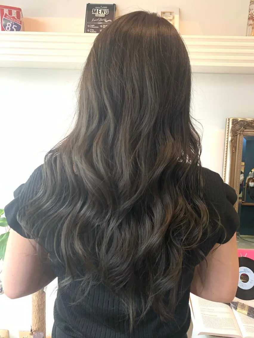 ロング ヘアカラー トリートメント ヘッドスパ ヘアセット 大宮/山口 竣也のヘアスタイル