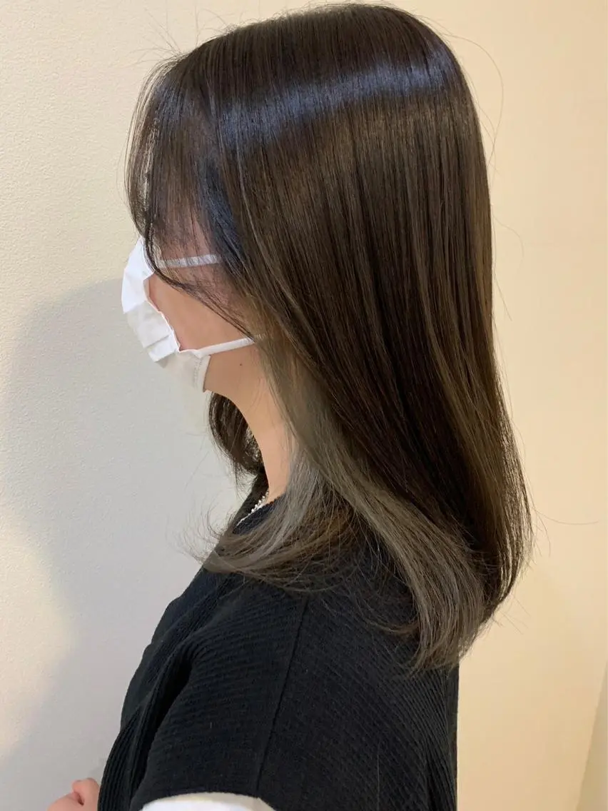 ミディアム 髪質改善矯正特化 🇰🇷amiruのヘアスタイル