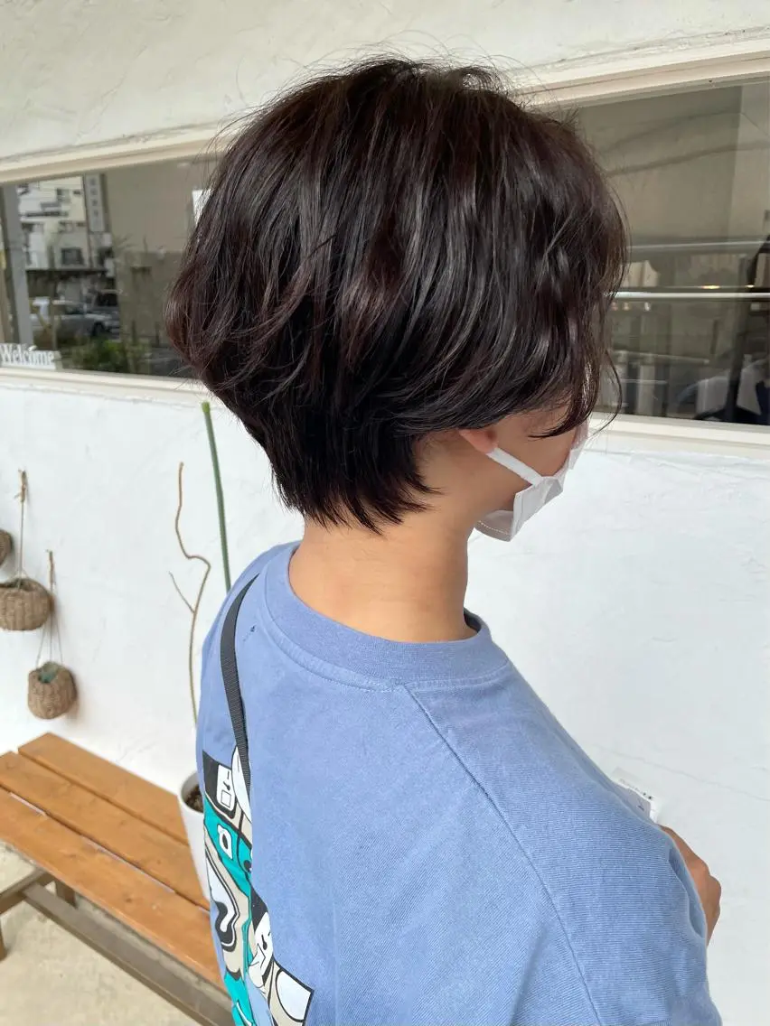 ショート ハンサムショート ショートヘア 後藤 陽花子のヘアスタイル