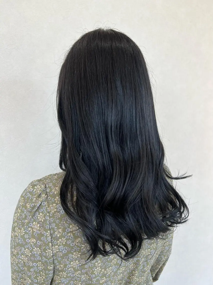 ロング カット ヘアカラー ショート/白髪ぼかし 君和田若菜のヘアスタイル