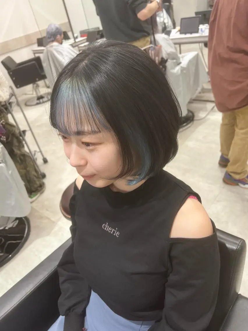 カラー カット パーマ トリートメント レイヤーカット 古川洋之のヘアスタイル
