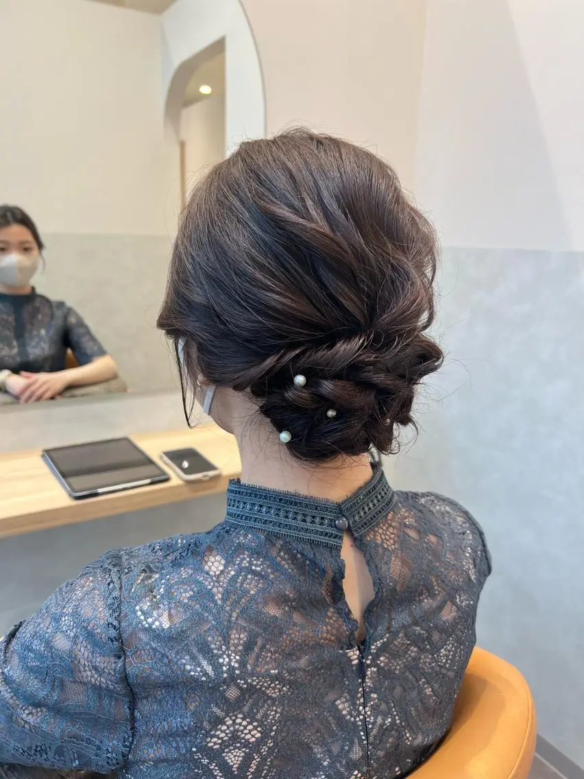 ヘアアレンジ ヘアセット 大人可愛いHair ❤︎Ayakoのヘアスタイル