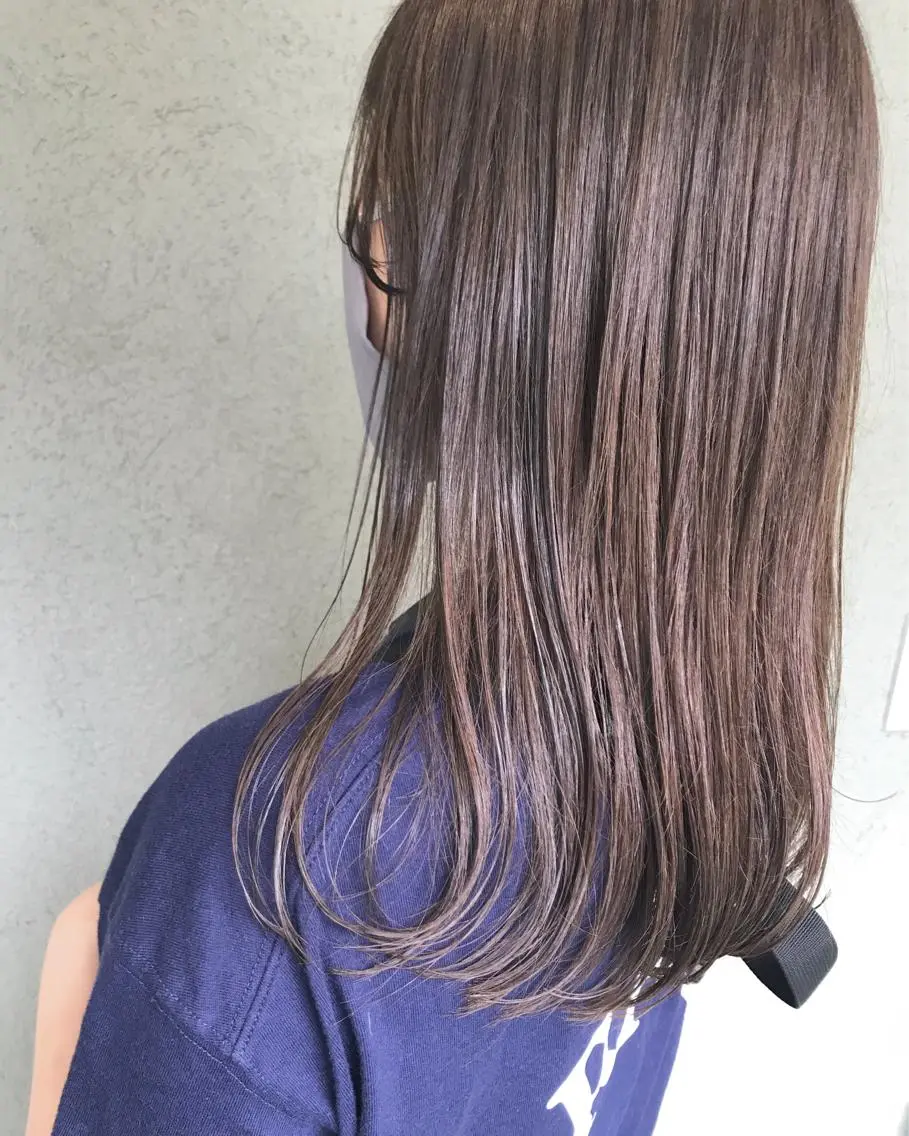 セミロング HARU /stylistのヘアスタイル